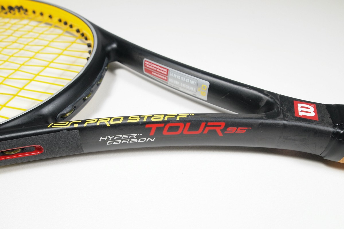 NEW WILSON PRO STAFF TOUR STEFFI GRAF 85 MIDSIZE 4 3/8 EU3 HYPER