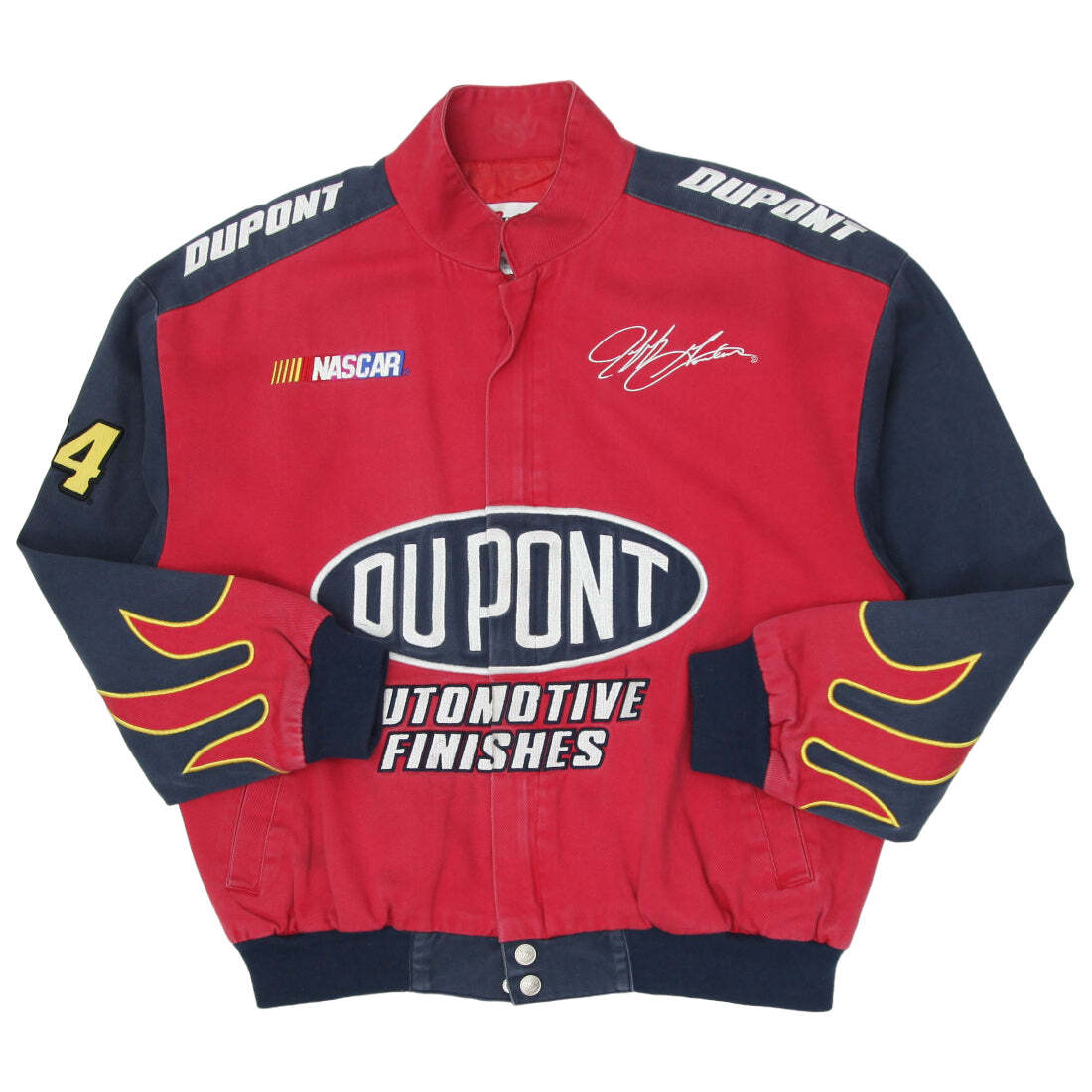 Vintage Chase Authentics Jeff Gordon Du Pont Youth XL Red Racing