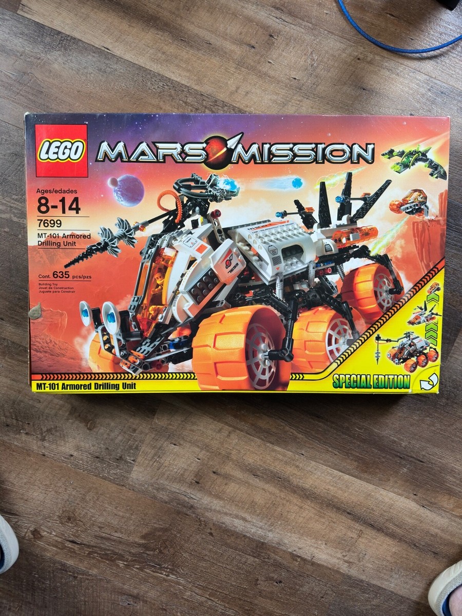 toy--Legos Mars Mission #7699 MT-101 Armored drilling unit 635
