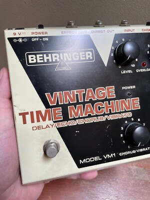 Behringer VM1 Vintage Time Machine Delay / Vibrato | eBay