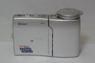 Nikon COOLPIX S10 6.0MP Digital Camera - Silver for sale online | eBay