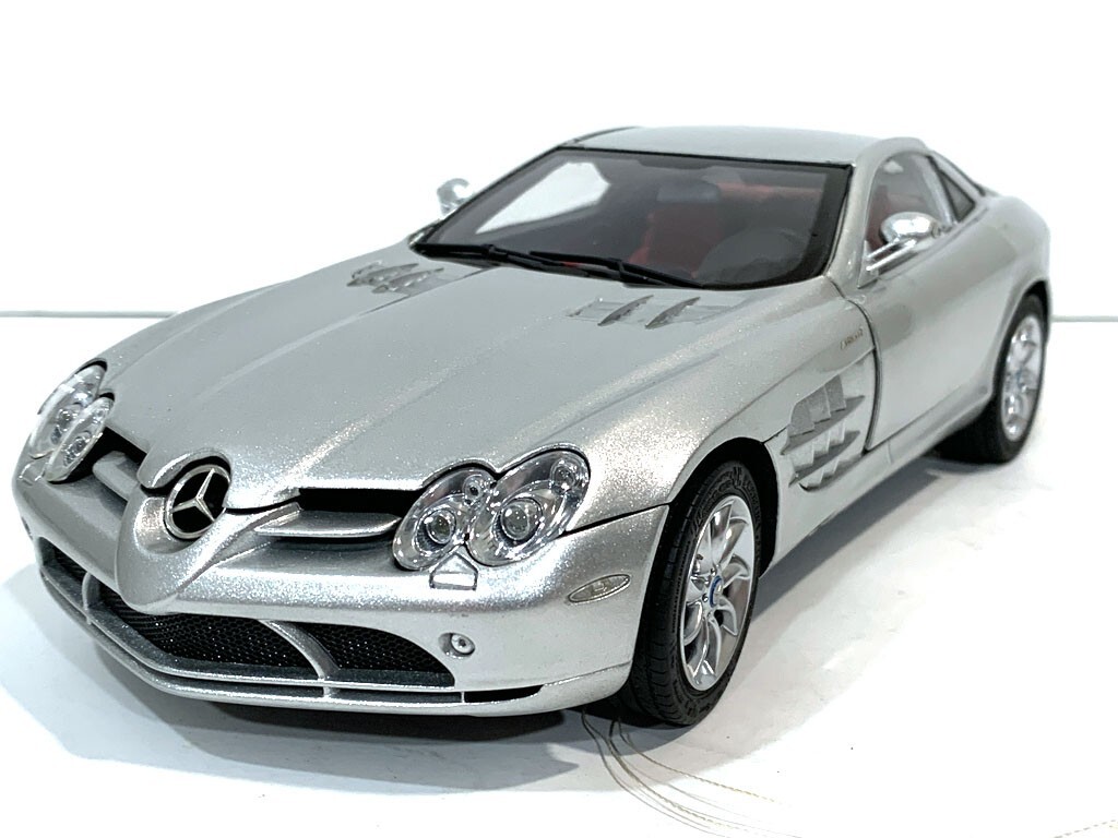 RARE RETIRED CMC 2003 MERCEDES BENZ MCLAREN SLR M045E SILVER