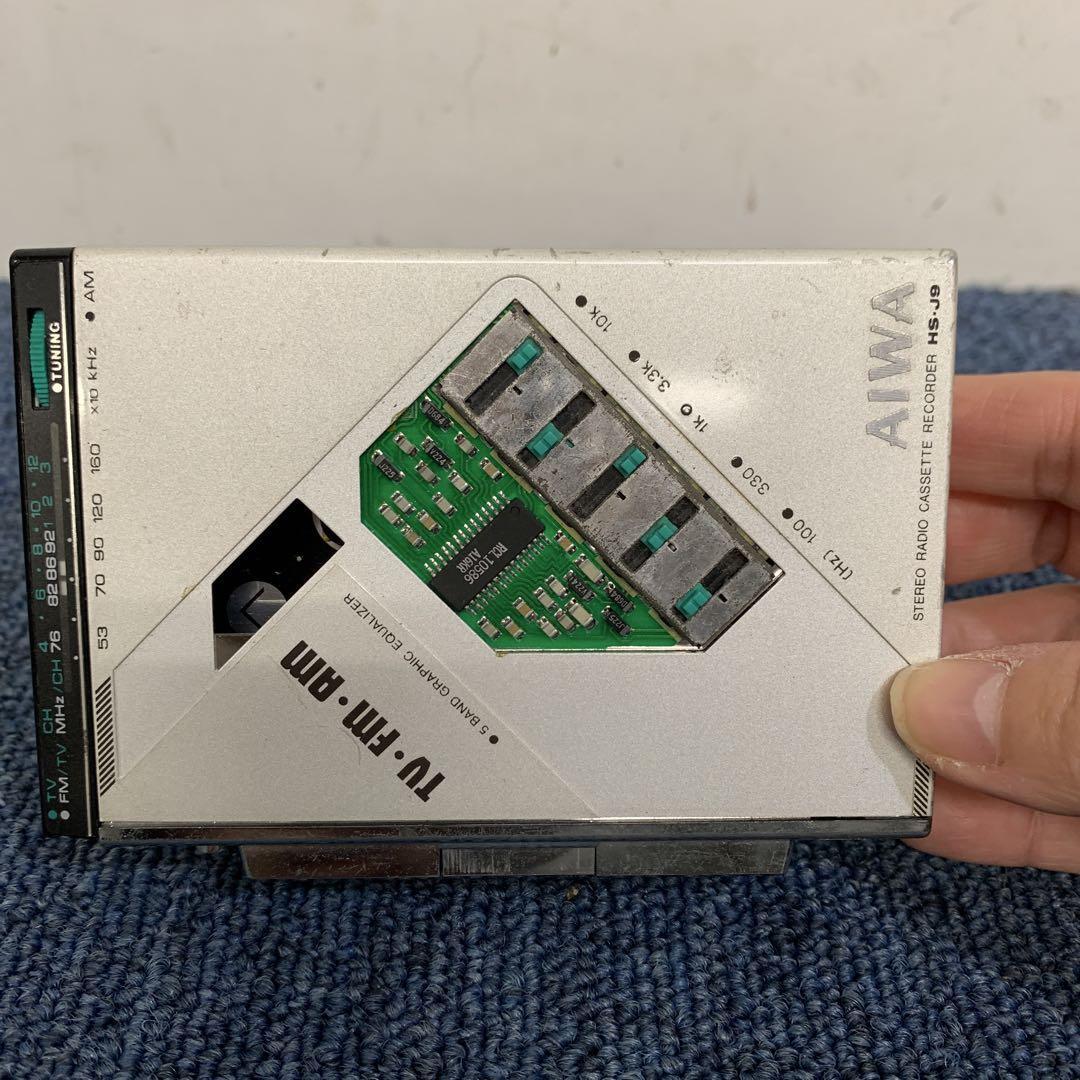 AIWA HS-J9 cassette boy Portable cassette player with radio rare