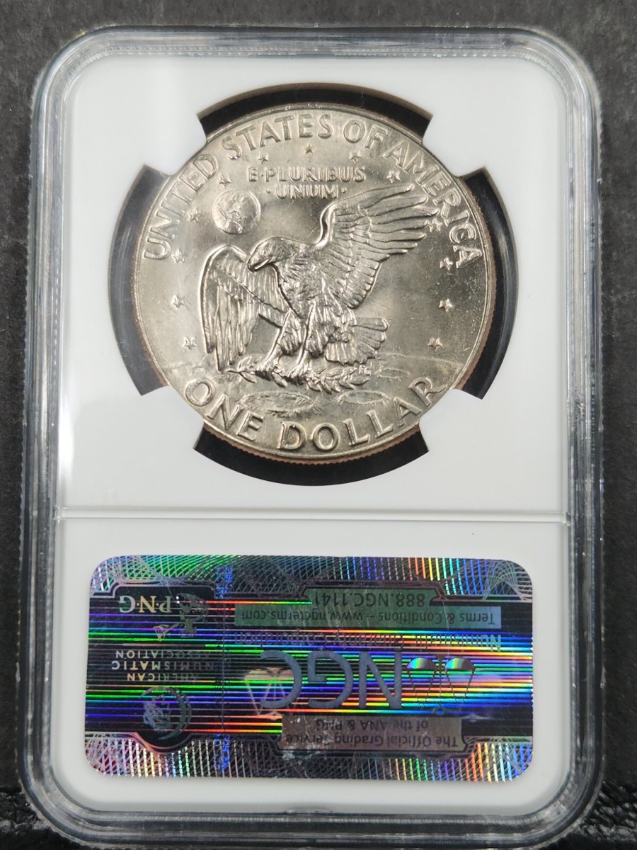 1977-D $1 Ike Dollar Big Sky Hoard MS 65 NGC #1007 | eBay