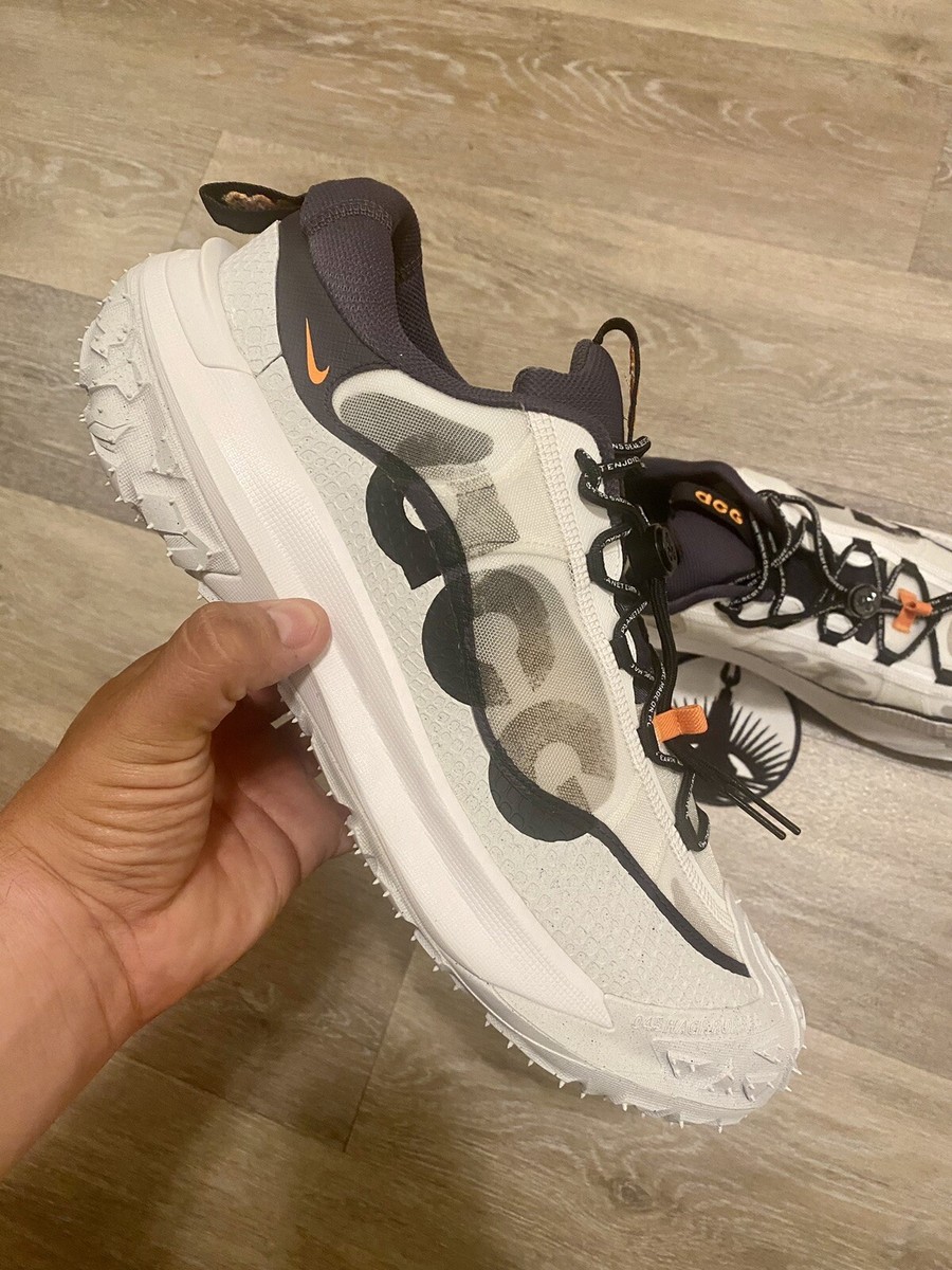 Nike ACG Mountain Fly 2 Low 'White Bright Mandarin' Gridiron