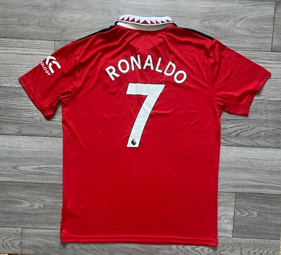 Manchester United #7 Ronaldo 2022 2023 Football Jersey Soccer