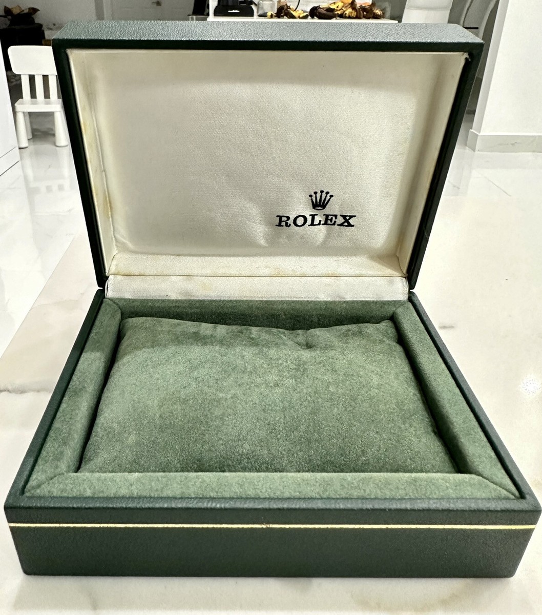 100% Genuine Vintage Rolex Green Box Explorer /Datejust OP 80-90s