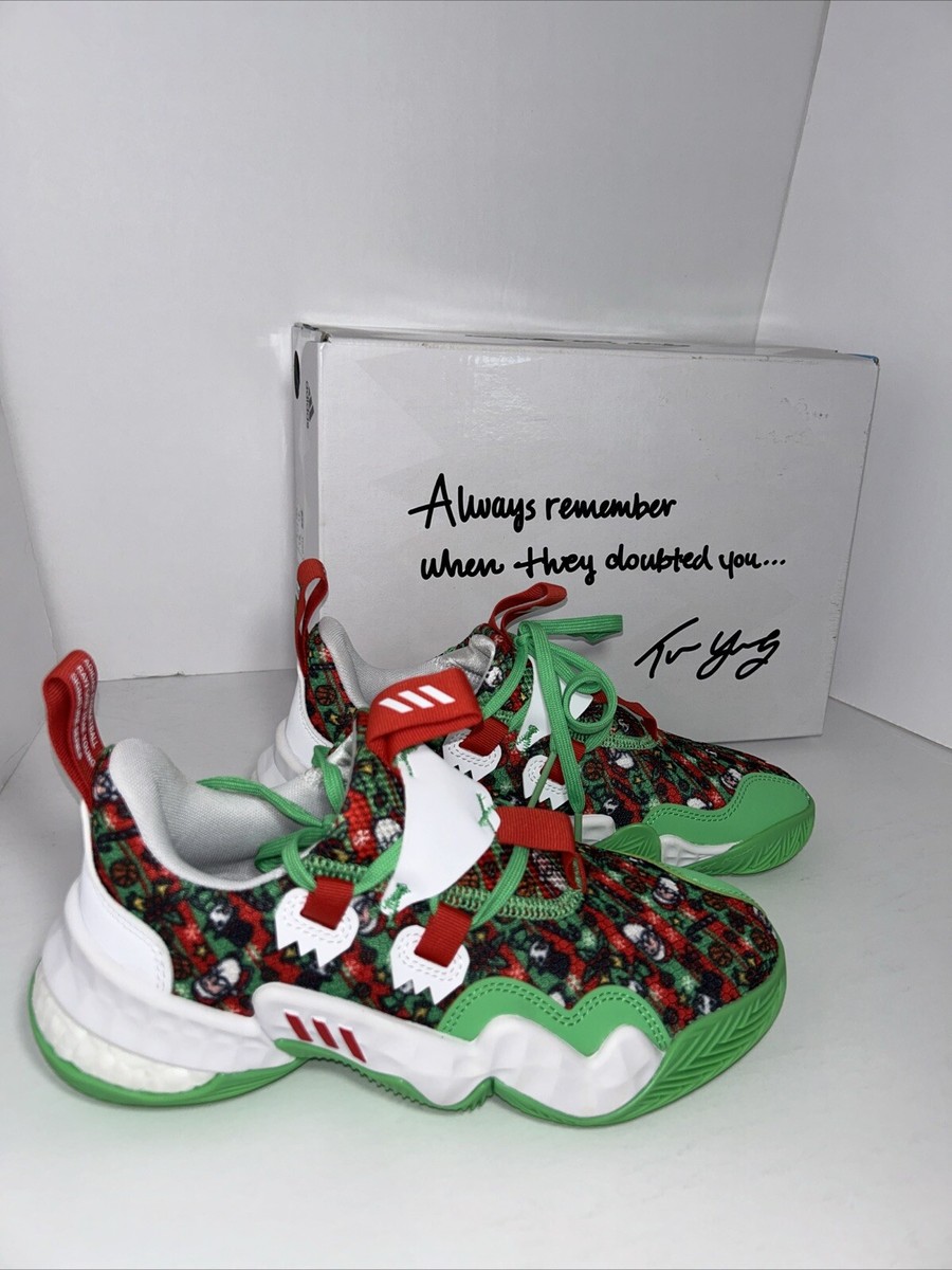 Size 5.5 - Adidas Trae Young 1 Christmas for sale online | eBay
