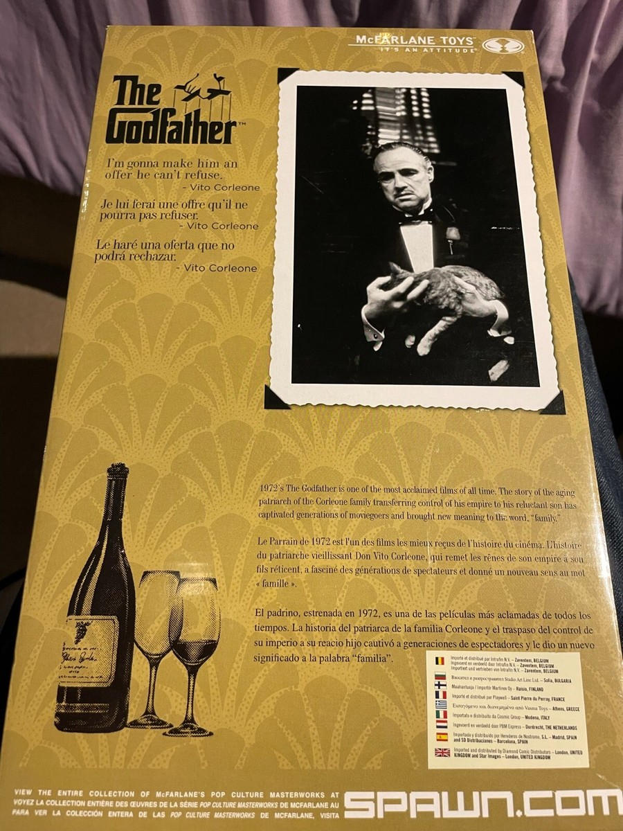 The Godfather Don Corleone 3D Movie Poster Pop Culture Wall Art