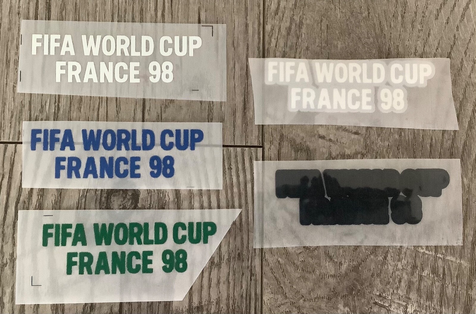FIFA World Cup FRANCE 1998 Black Polyflex Soccer Patch / Badge | eBay