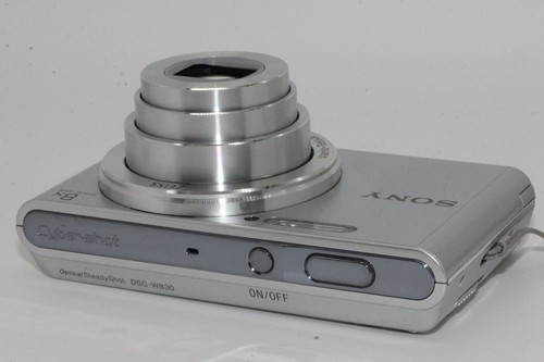 Sony DSC-W830 Cyber-Shot 20.1MP 8x zoom Digital Camera Silver | eBay