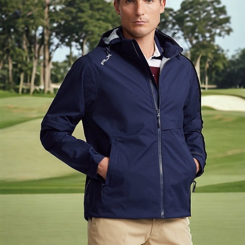 POLO Ralph Lauren RLX Navy Blue RRL Pro Golf Jacket Mens 2XL FAST