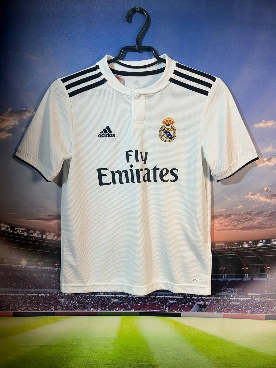 Real Madrid Jersey Home football shirt 2018 - 2019 Adidas Young