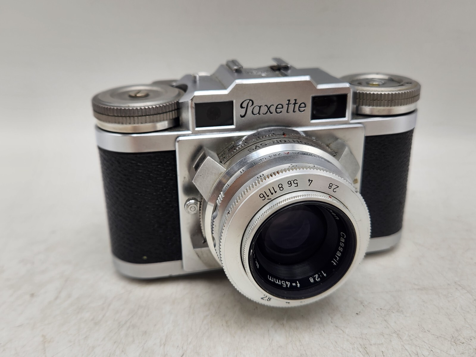 Vintage Braun Paxette 35mm Film Camera w/ Steinheil Munchen