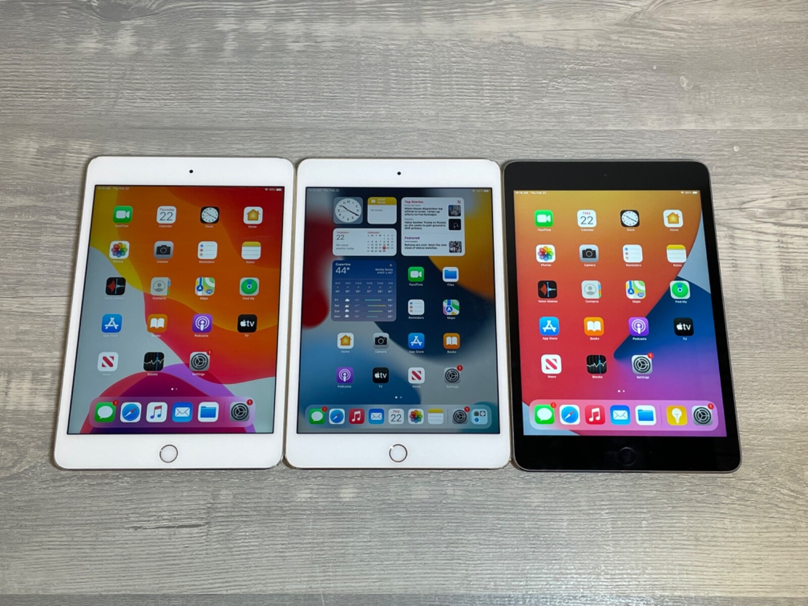Apple iPad Mini 4 16GB 32GB 64GB 128GB 7.9in - ALL COLORS - WiFi +