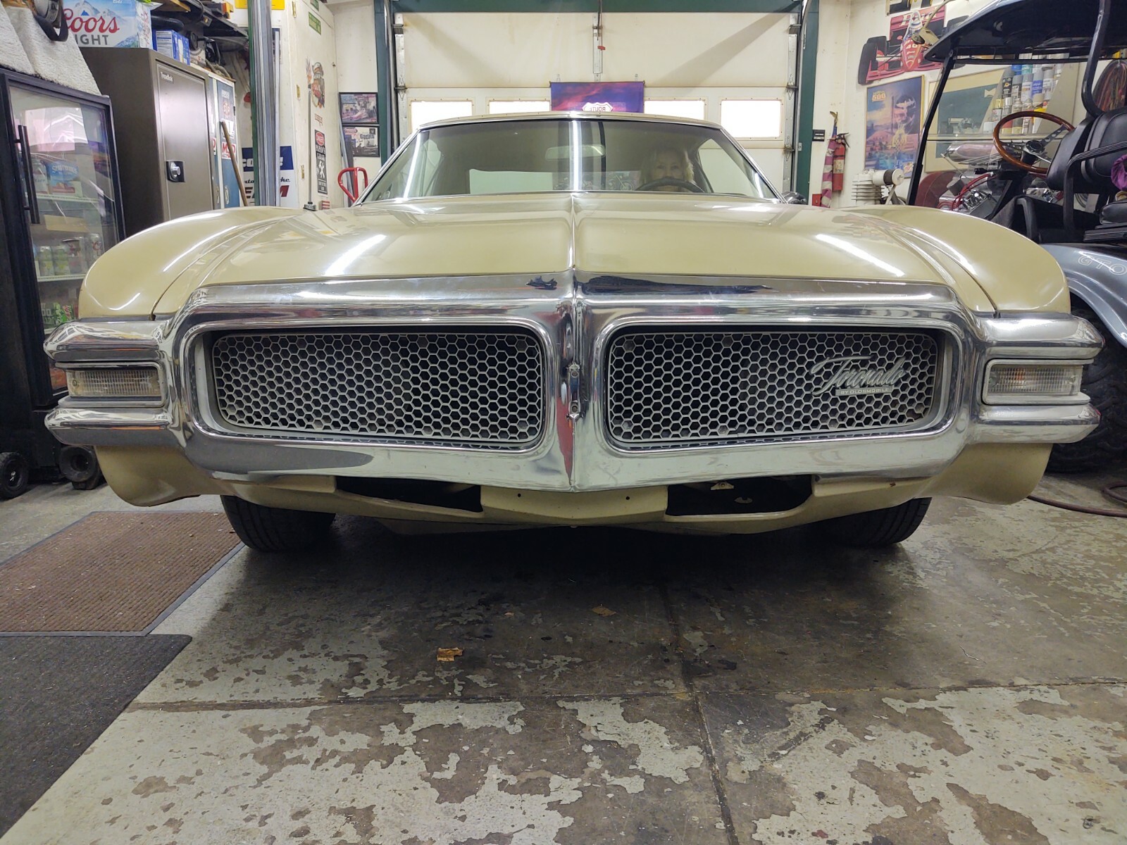 68-69 Olds Toronado vacuum to electric hideaway headlight