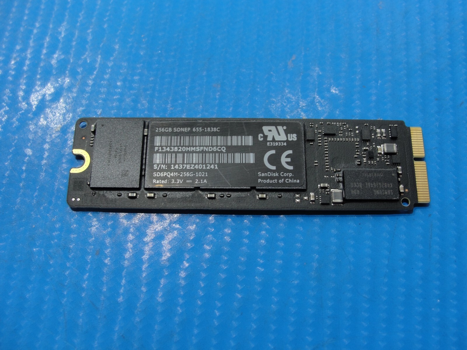 MacBook A1466 SanDisk 256GB SSD Solid State Drive SD6PQ4M-256G