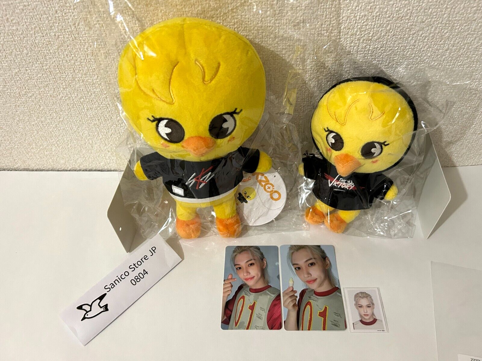Stray Kids Felix set BbokAri SKZOO Plush Doll Original & Mini