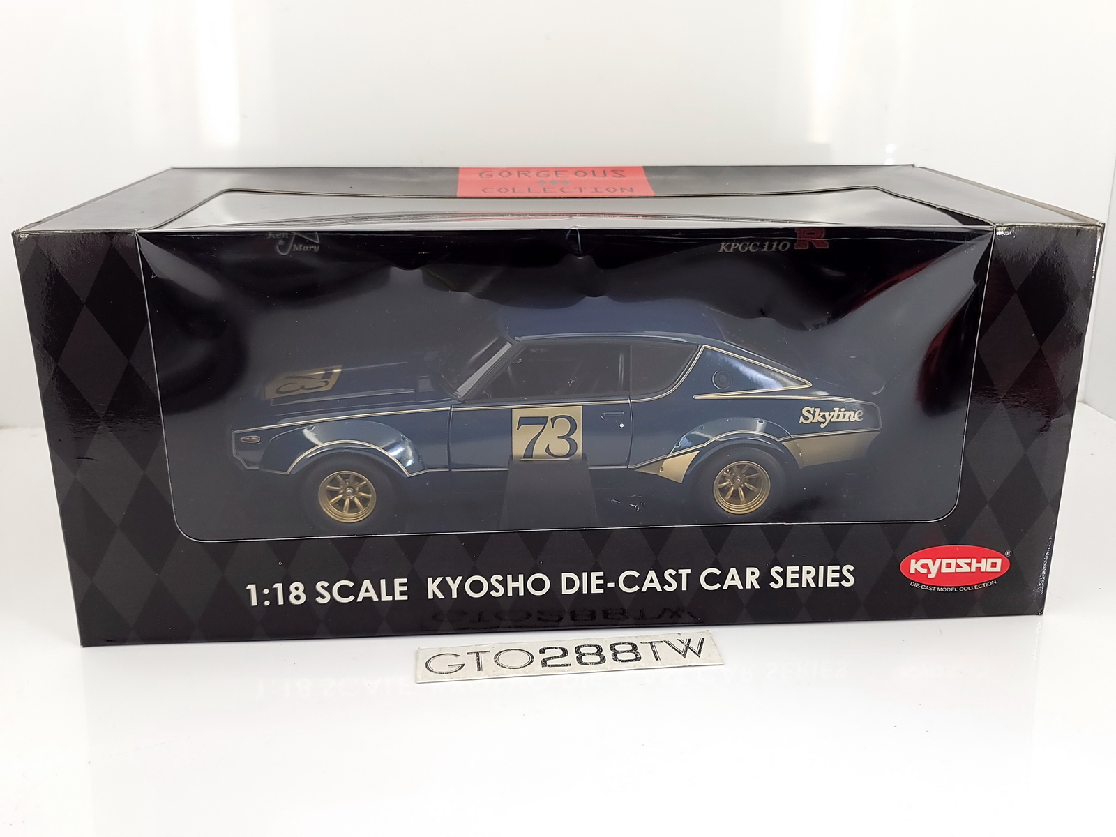 Kyosho 1:18 Nissan Skyline 2000 GT-R Racing Ver #73 Nismo Festival