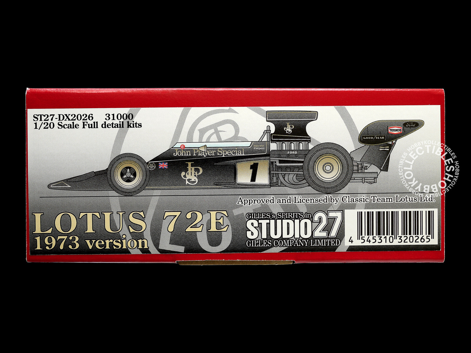 STUDIO27 Lotus 91 1/20 プラモデルキット kidbox_st27-fk20271