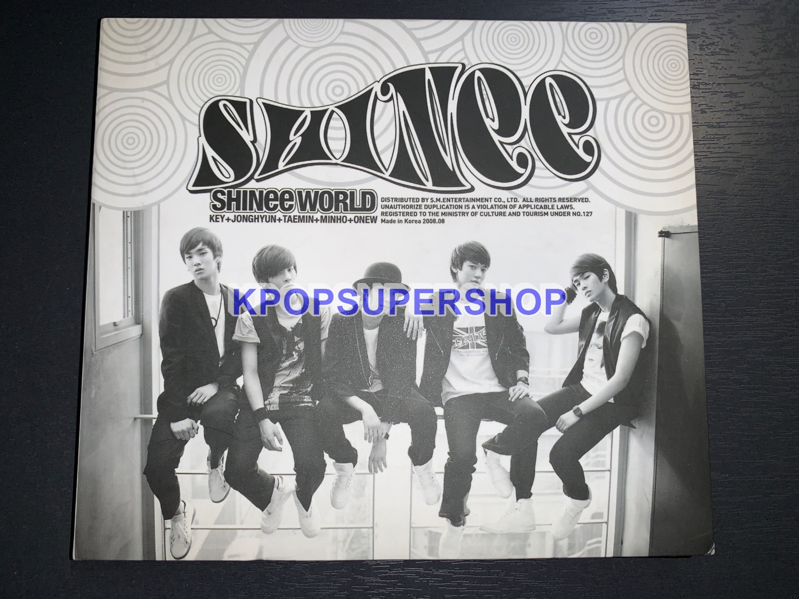 SHINEE The First Album The Shinee World CD Good Condition OOP