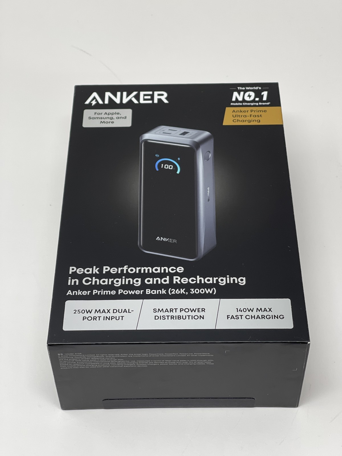 Anker Prime Power Bank 26K 300W A110A BNIB Sealed | eBay