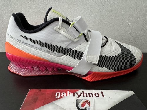 Nike Romaleos 4 SE Weightlifting Shoes DJ4487-121 Rawdacious Mens
