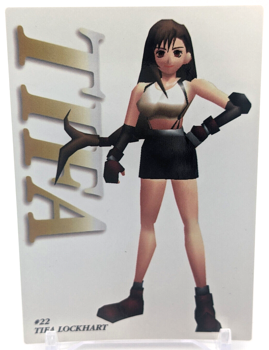 Tifa Lockhart #22 Final Fantasy VII 7 Carddass Masters Card BANDAI