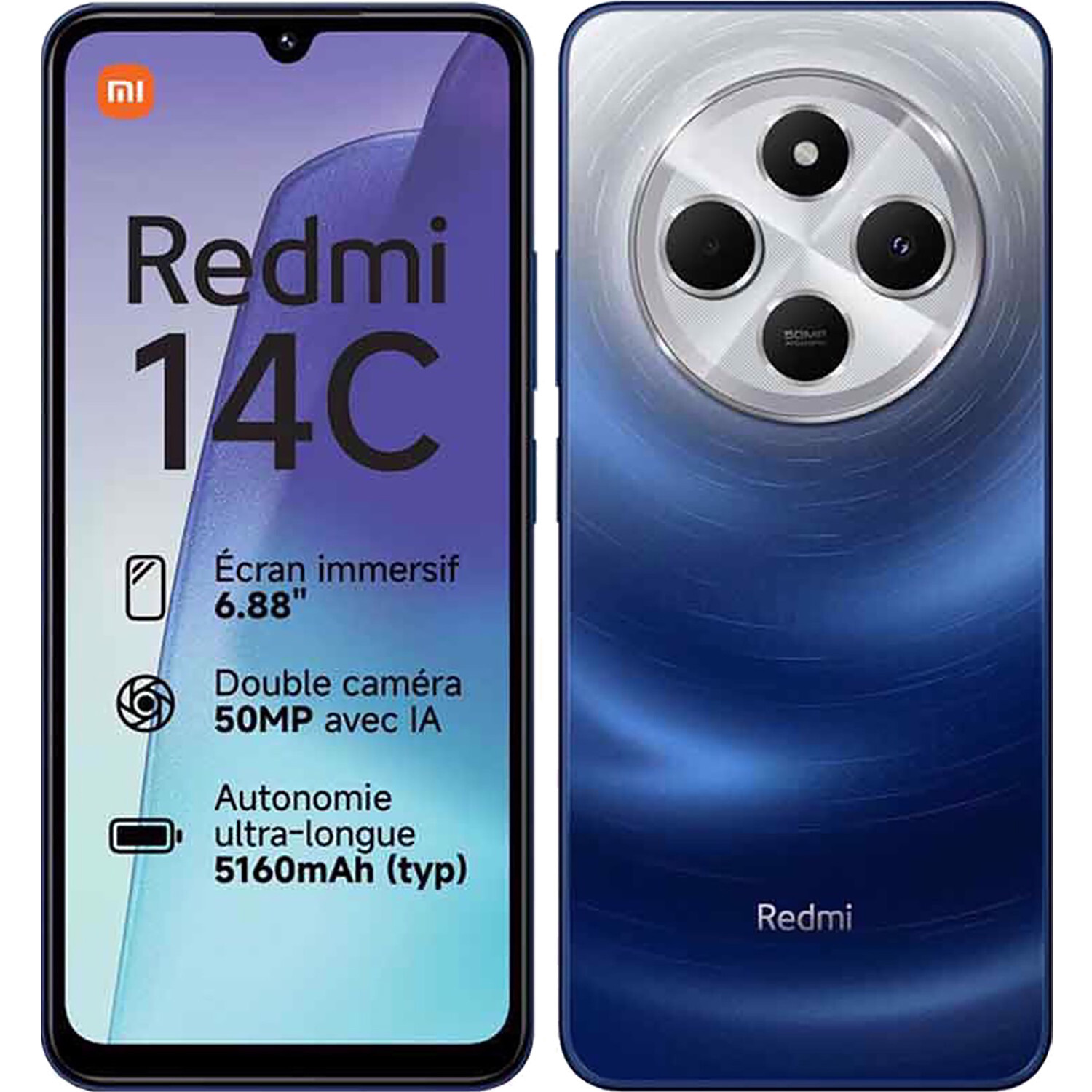 Xiaomi Redmi 14C 4G Starry Blue 128GB + 4GB Dual-SIM Unlocked GSM