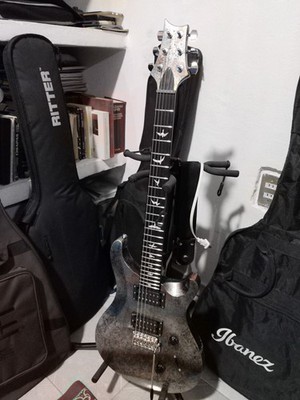 BURNS LONDON Cobra DX Candy Apple Red Used Maple Neck Rosewood FB