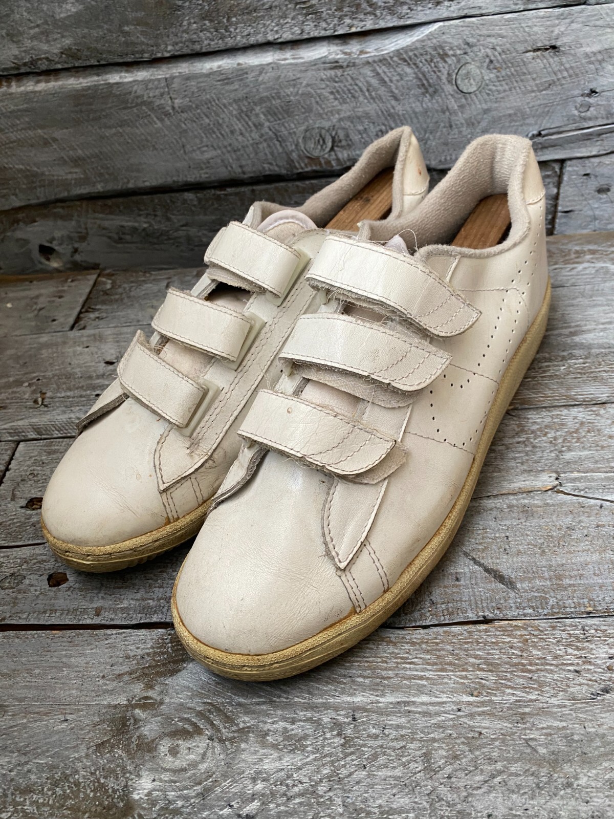 RARE Vintage 80's Nike Wimbledon Tenis Court white low-top