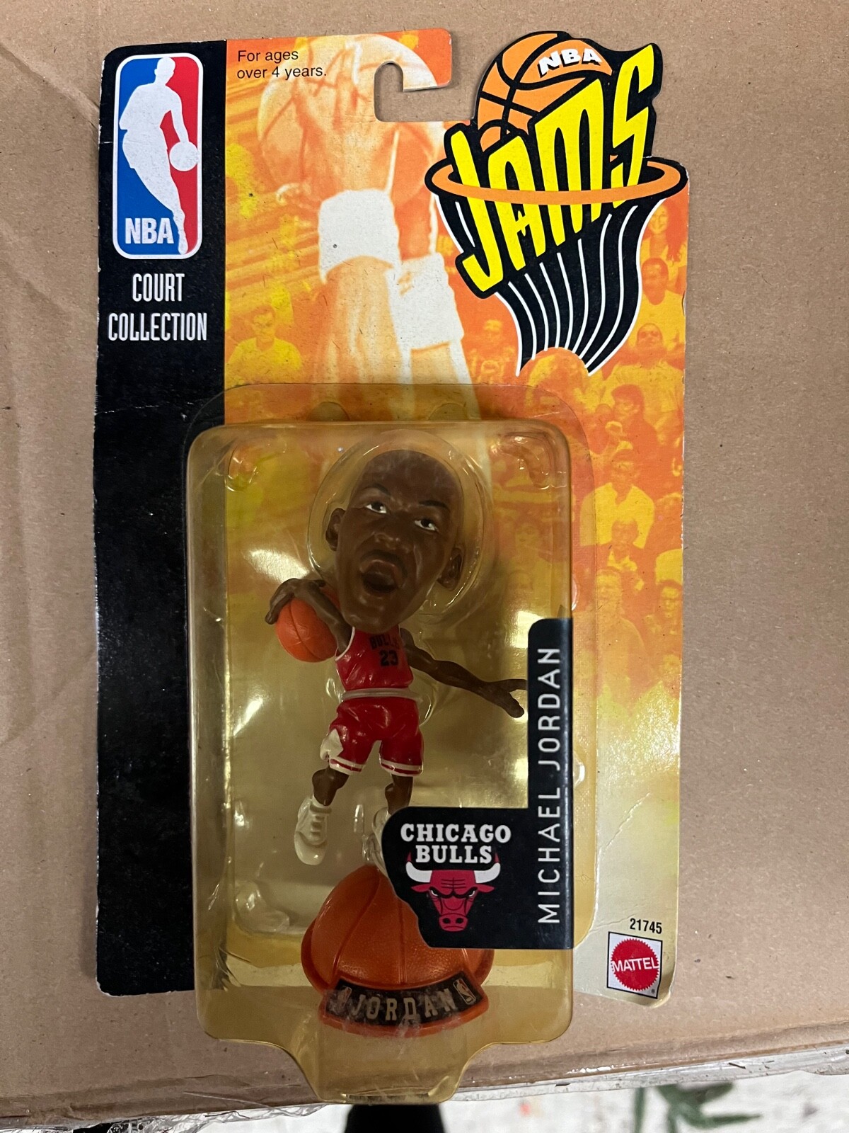 Mattel Toys NBA Jams Michael Jordan Court Collection Figure | eBay