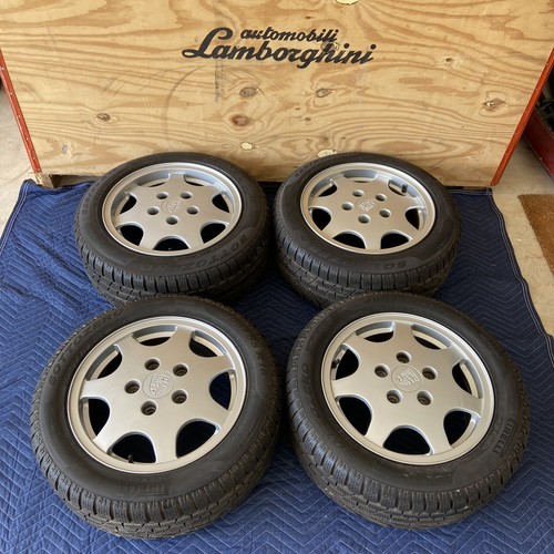 Porsche 911 964 Design 90 Wheel Set Front & Rear w/tires