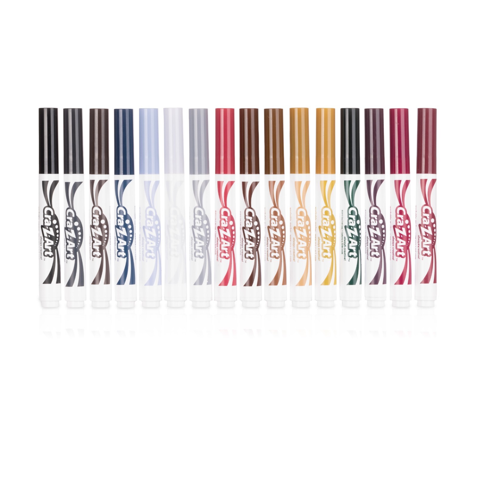 Cra-Z-Art SUPER VALUE PACK Set of 64-Washable Markers in Vibrant