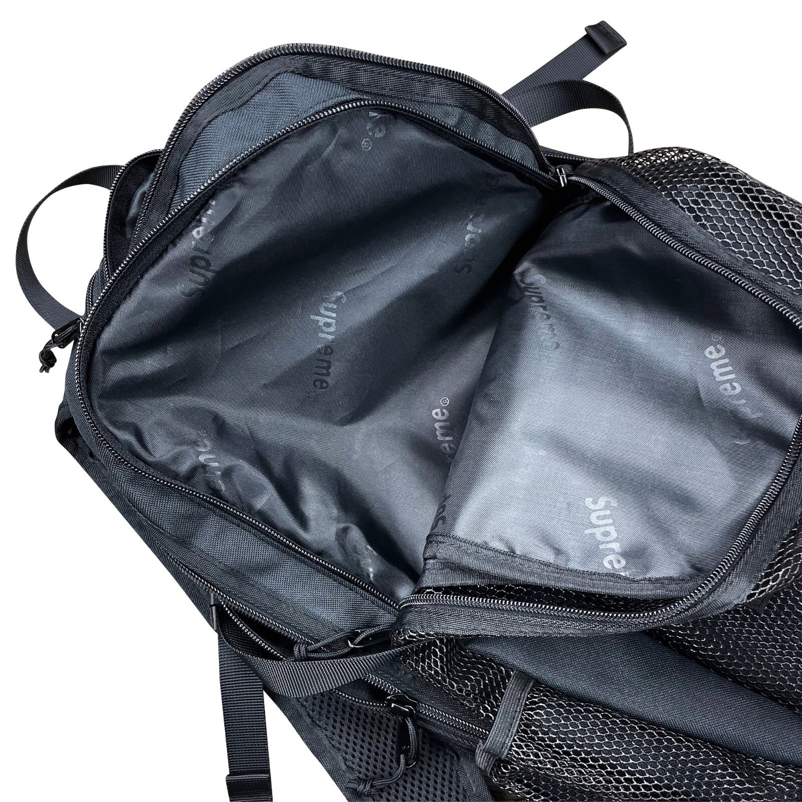 Supreme SS20 Mesh Backpack Black | eBay