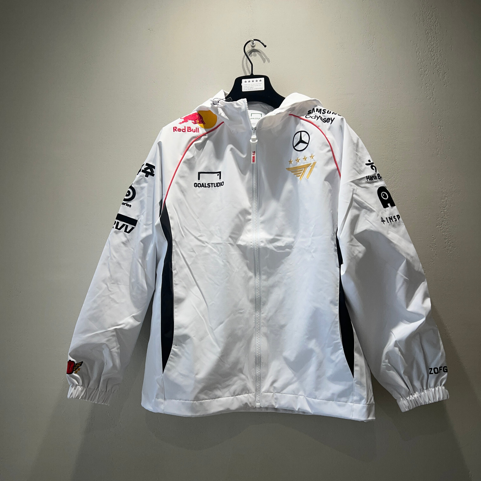 Goal Studio T1 2024 Uniform Worlds Jacket White Non MarkingVer LOL