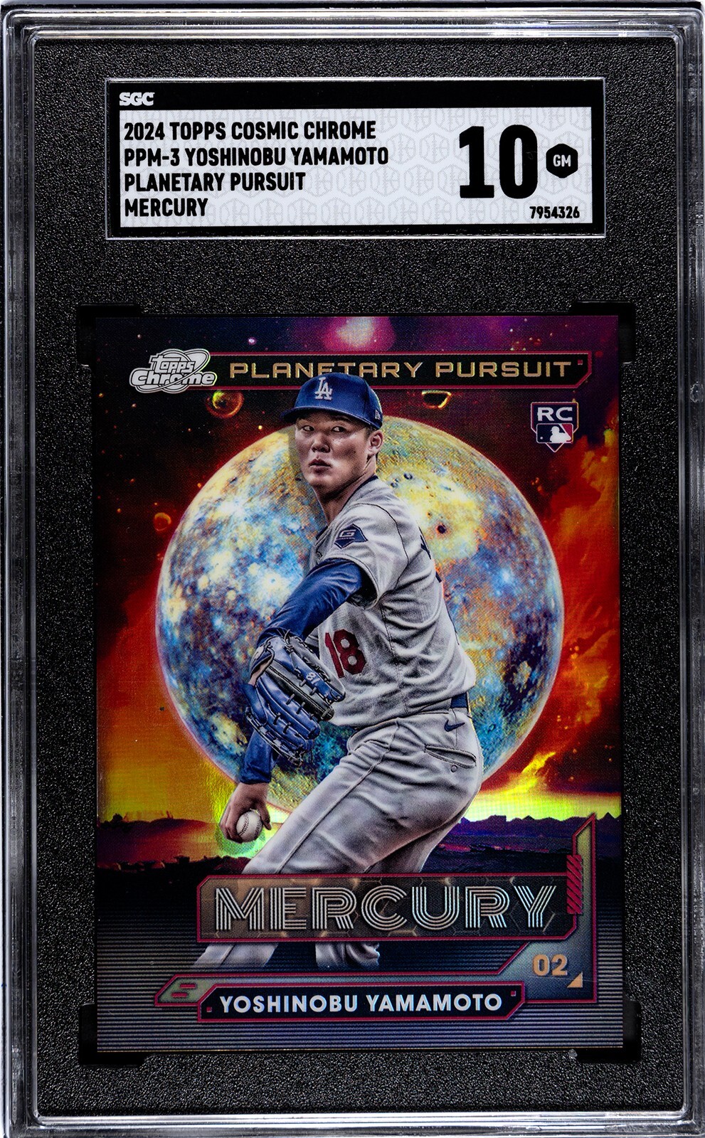 2024 Topps Cosmic Chrome - Planetary Pursuit Mercury #PPM-3
