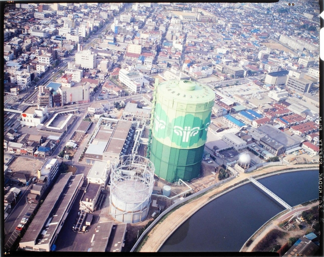 尼崎旧名所特集6＞大阪ガスのタンク 尼崎市内で一番の「ノッポ