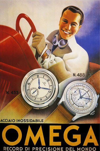 1930s Omega ad ‹ Strickland Vintage Watches