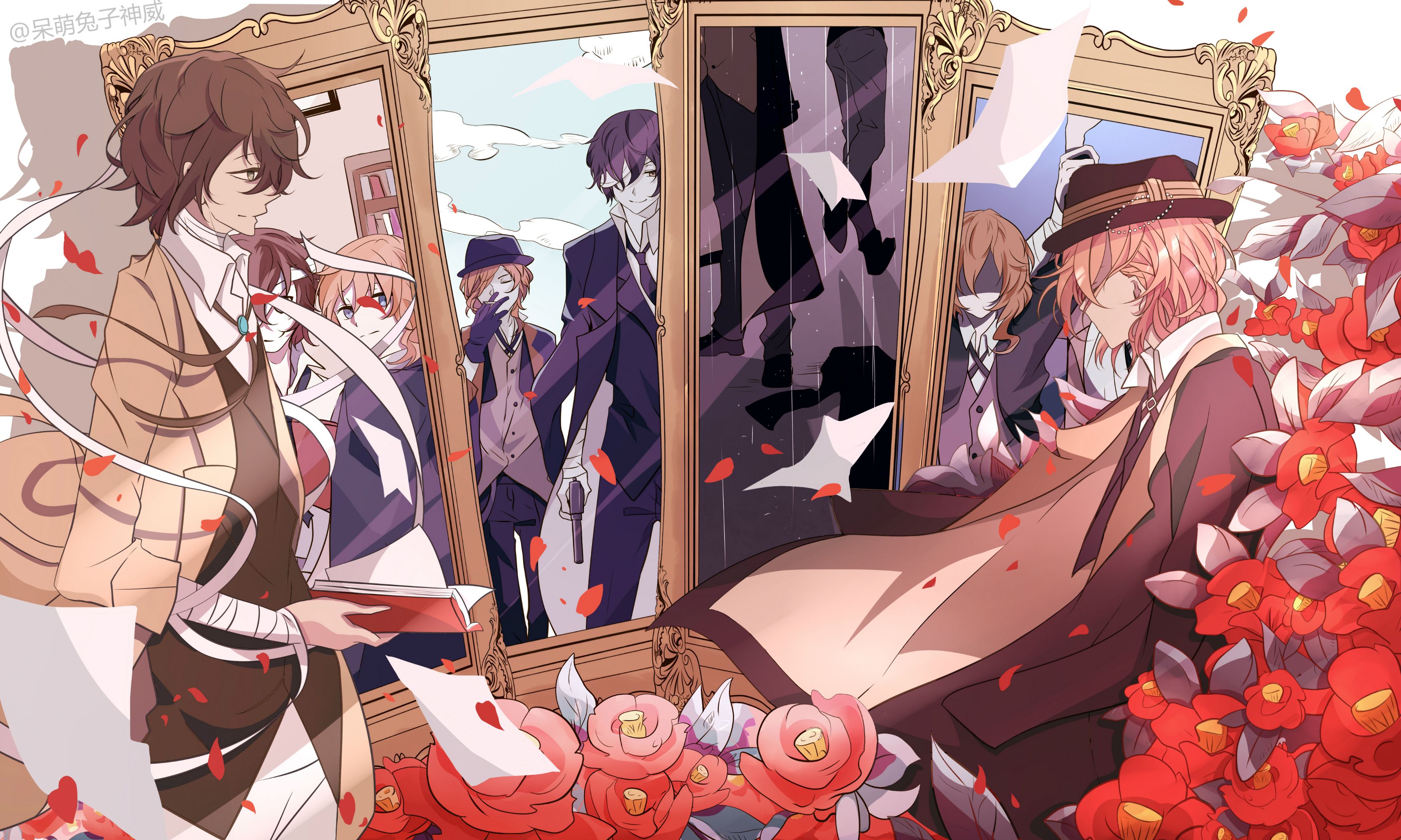 37 件の「文スト 旧双黒」のアイデアを今すぐ保存 | 双黒、中也、太宰 など