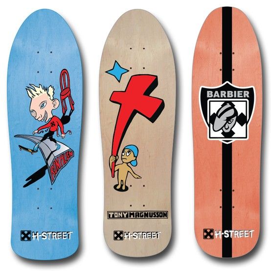 H-street skate deck RON ALLEN スケボー スケーター 【公式通販】