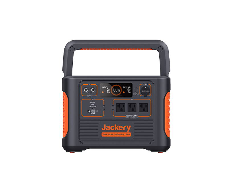 Jackery ポータブル電源1500｜大容量・高出力・選べる3つの充電方法