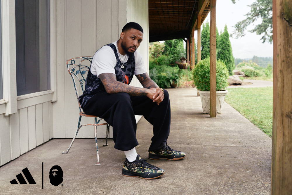A BATHING APE® x ADIDAS DAME9 | bape.com