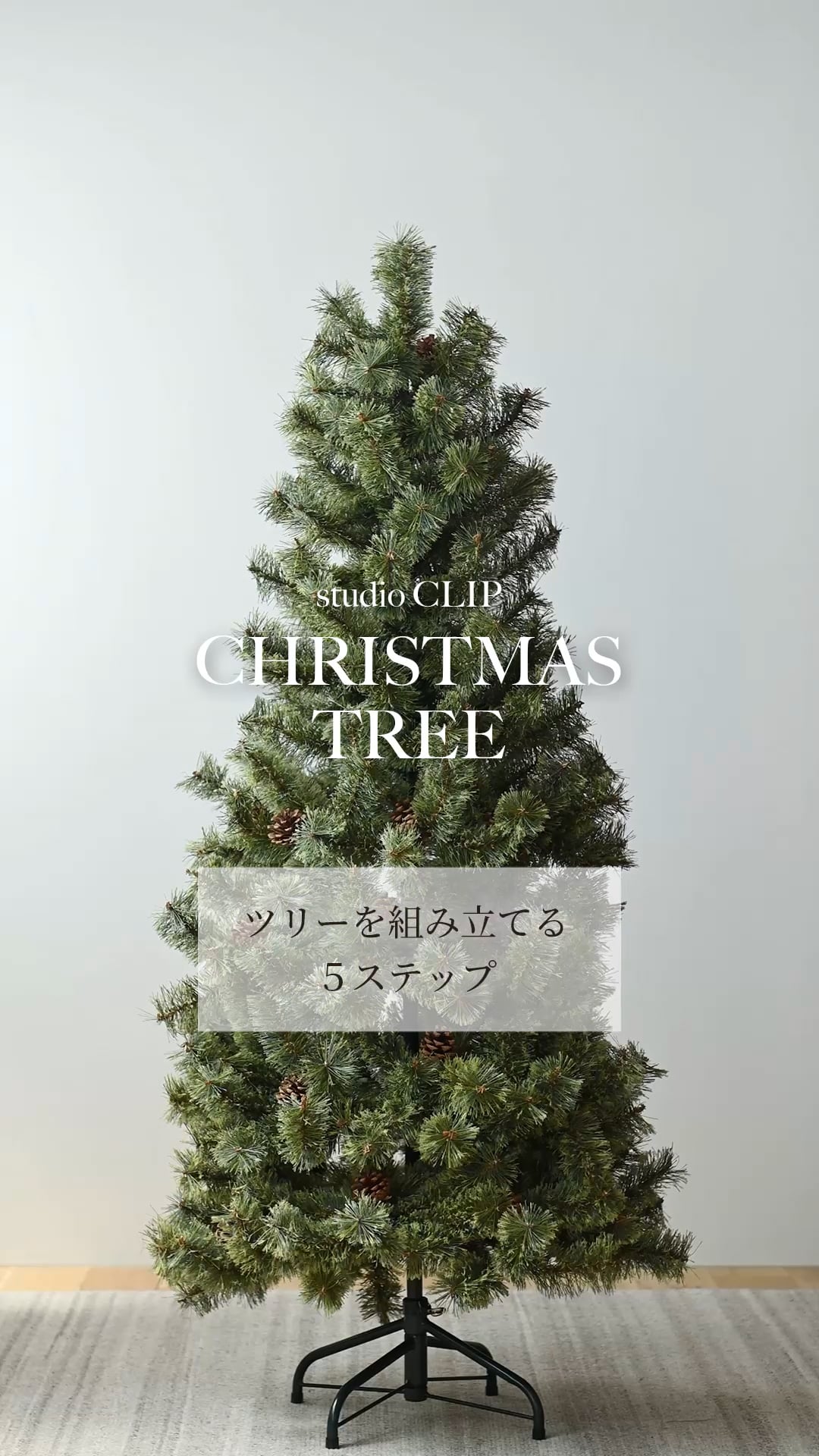 クリスマスツリー180cm [CHRISTMAS 2025] | [公式]スタディオクリップ