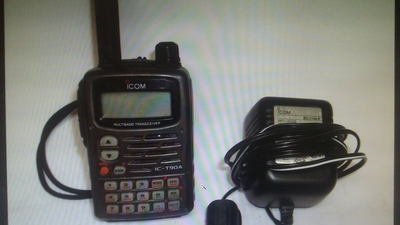 Used Icom IC-T90A from R&L Electronics from Unboxing to Use - YouTube