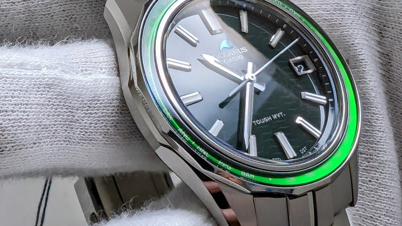 OCEANUS【OCW-S400-3AJF】オシアナス - YouTube