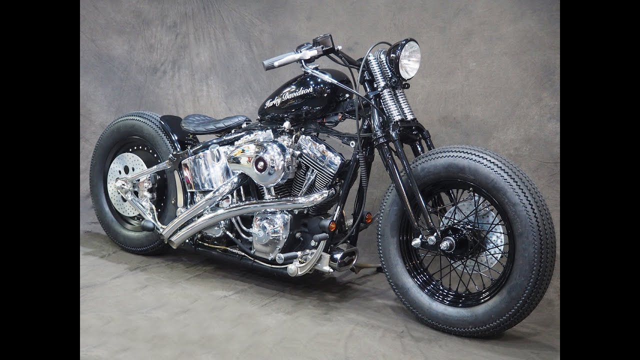 2001年式 FLSTF フルカスタムコンプリートボバー | JEWEL Machines