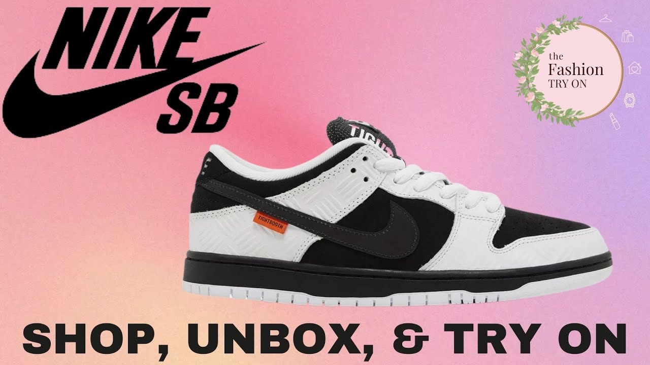 NIKE SB x TIGHTBOOTH DUNK LOW PRO - Black and White | The Fashion