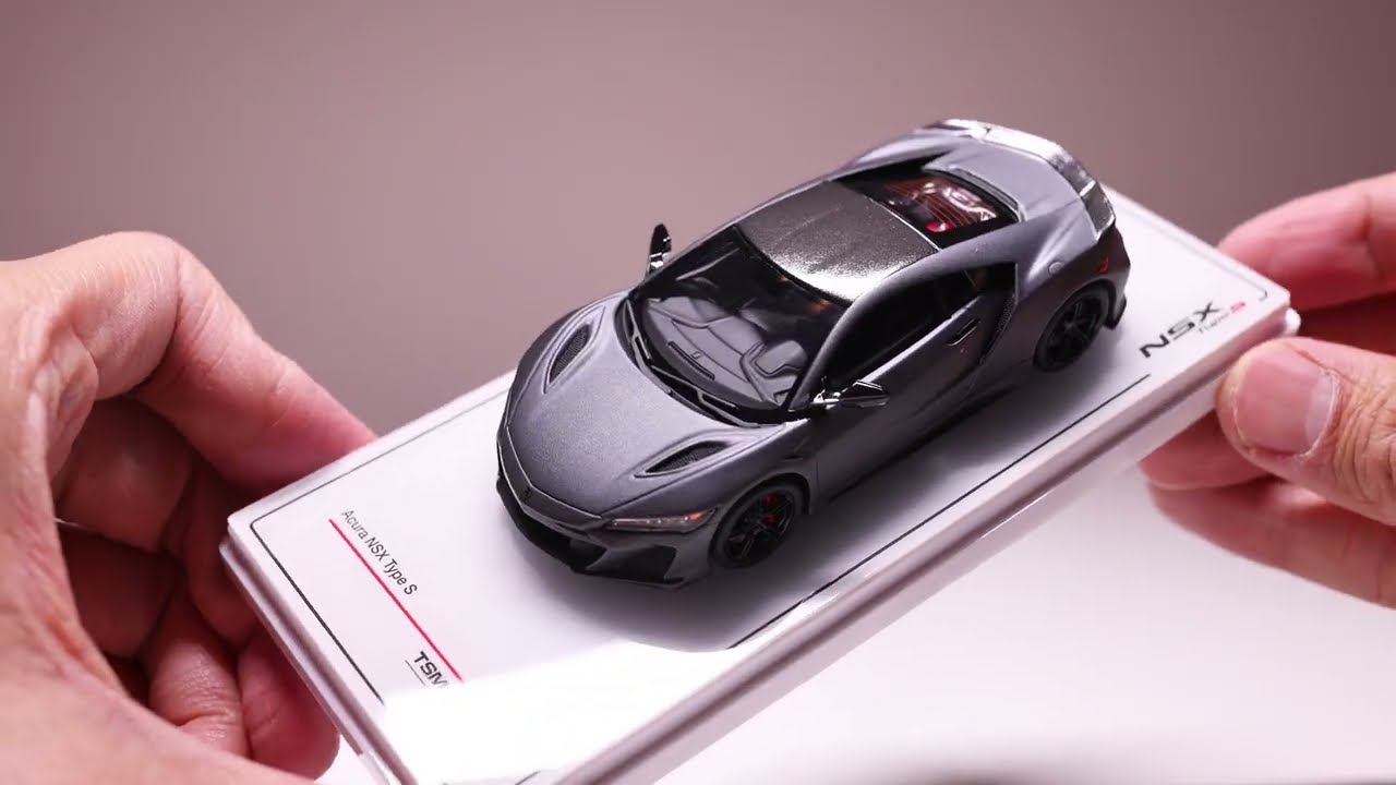 Gallery: 1/43 TSM-Model 2022 Acura NSX Type S and Hachette 1990