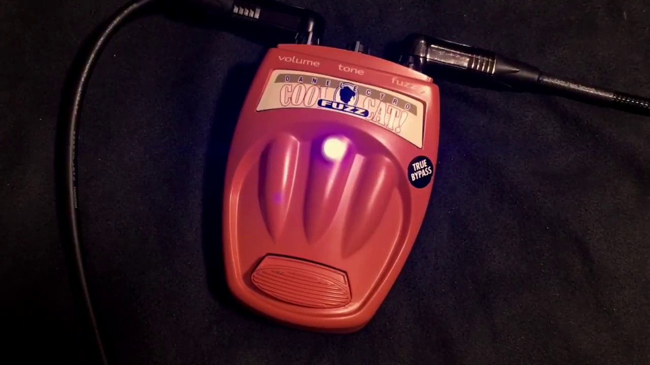 Danelectro Cool Cat CF-1 Fuzzをレビュー！Frantone Peachfuzzベース
